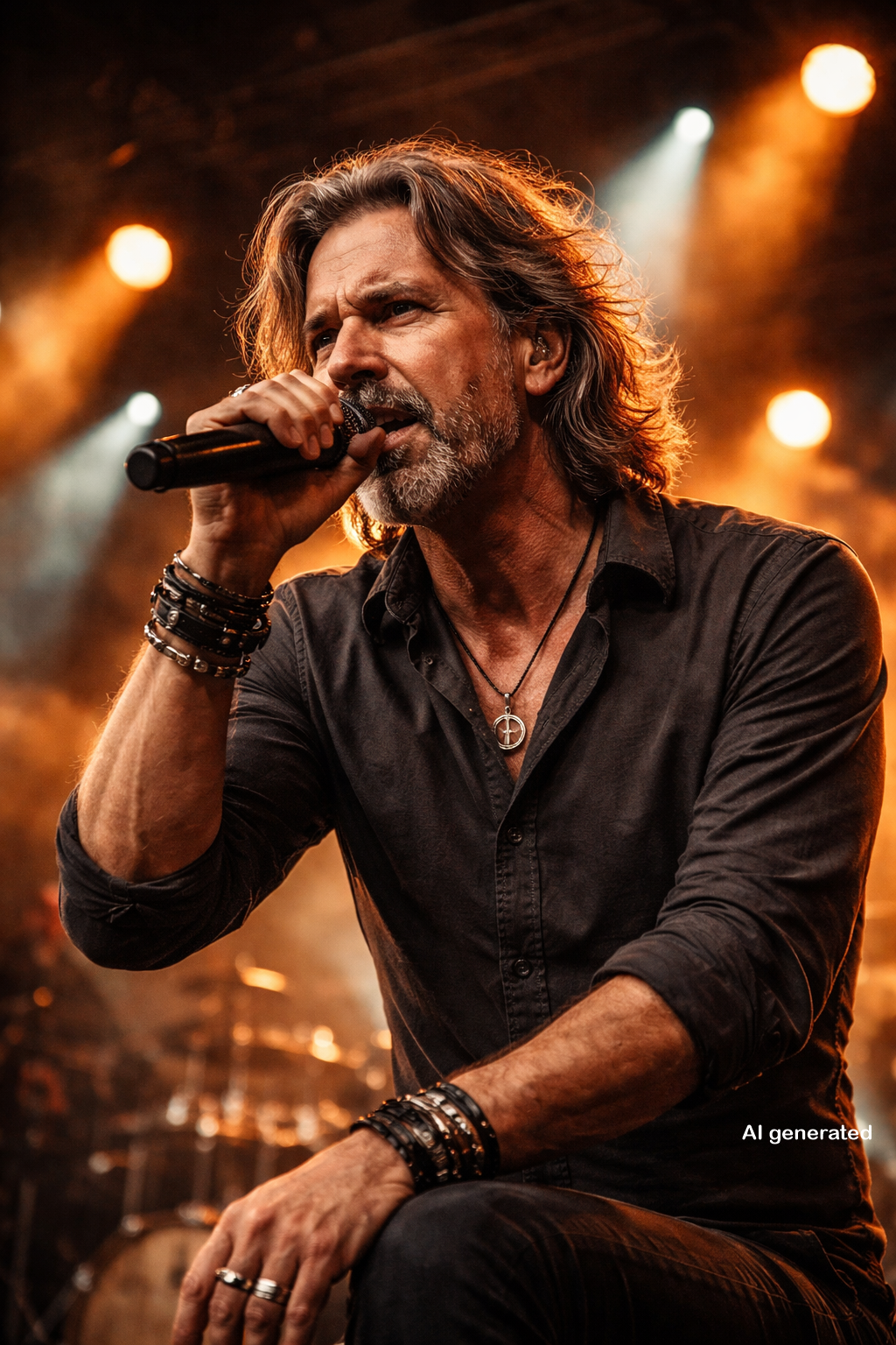 Evan Callahan, lead singer of The Last Quiet Measure